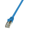 cavo di rete patch in cca schermato cat. 6 blu f/utp 5 m bulk