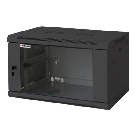 armadio intellinet rack 19'' a muro 9 unita' sezione