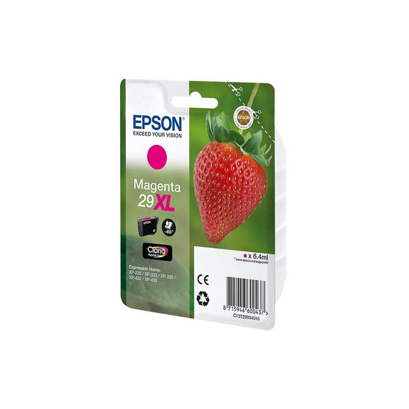 cartuccia epson 29xl m in blister con allarme per epson xp-235/332/335/432/435