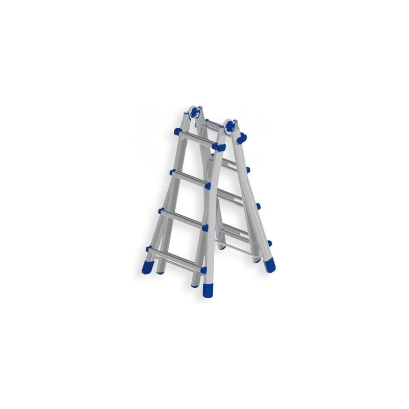scala multiuso facal alluminio briko blu 2 gr.4+4