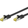 Cavo patch cat.7 plug rj45 6a s/ftp lszh 30m nero