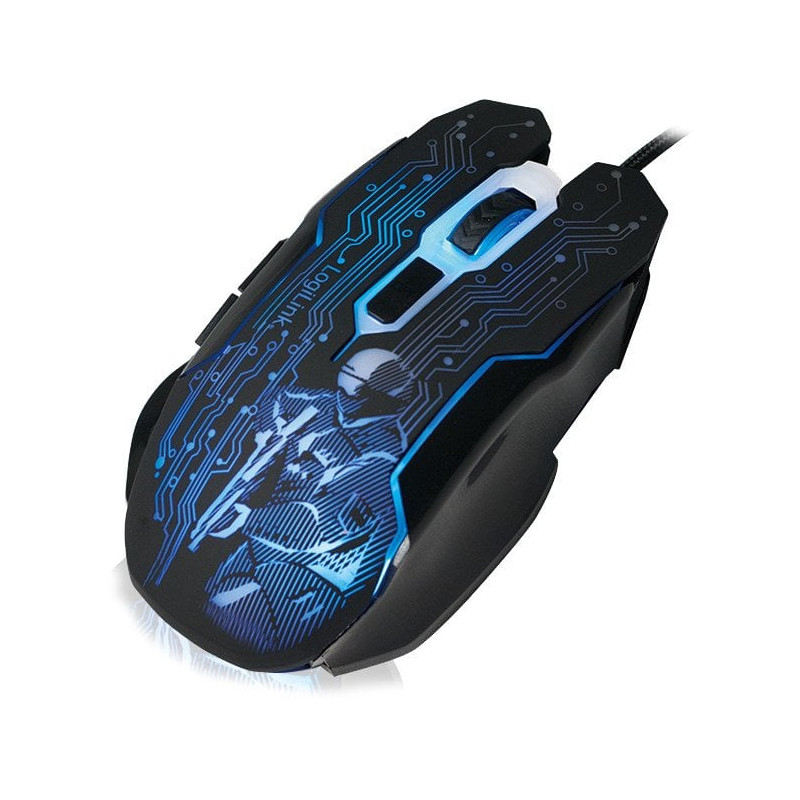 mouse logilink gaming usb, 6 bottoni 2400dpi [id0137]