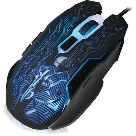 mouse logilink gaming usb, 6 bottoni 2400dpi [id0137]