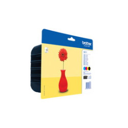 cartuccia brother value pack 300pagine ciano/magenta/giallo/nero