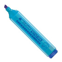 evidenziatore tratto video azzurro [830205]