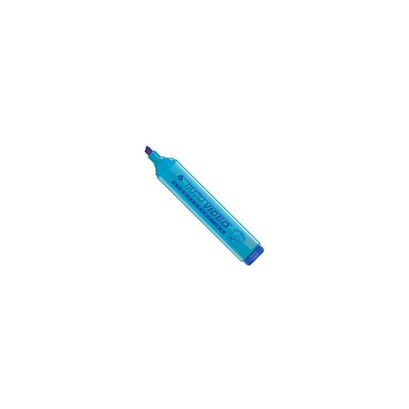 evidenziatore tratto video azzurro [830205]