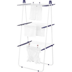 stendibiancheria leifheit pegasus 190 19m 1pz bianco/blu [81435]