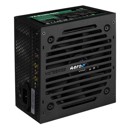 alimentatore 600w aerocool pgs vx-600plus 80+ box nero [aeropgsvx-600plus-80]