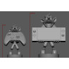 figurina supporto controller exquisite gaming cable guys crash bandicoot