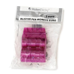 portamonete cf20blister 2 euro trasparente [8007/20]