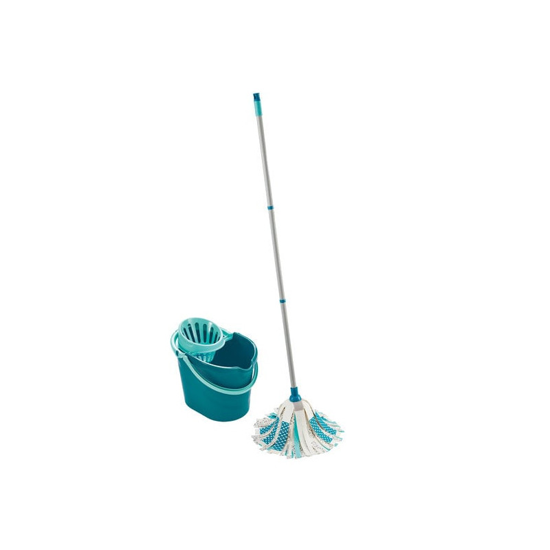 kit power mop leifheit con fibre assorbenti