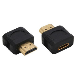 Inline adattatore hdmi 19pin type-a maschio a hdmi mini type-c