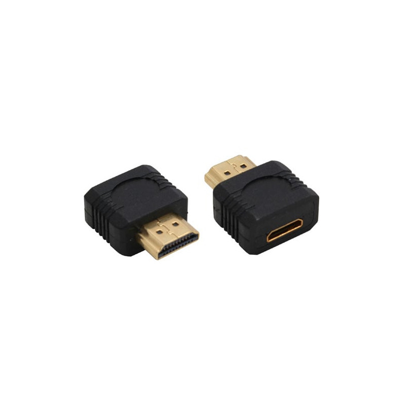 Inline adattatore hdmi 19pin type-a maschio a hdmi mini type-c