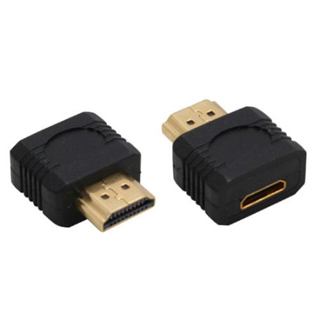 Inline adattatore hdmi 19pin type-a maschio a hdmi mini type-c