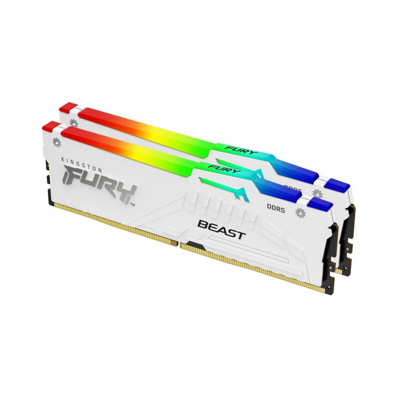 ram dimm ddr5 32gb kingston fury beast 2x16gb 5600mhz cl36 1.25v
