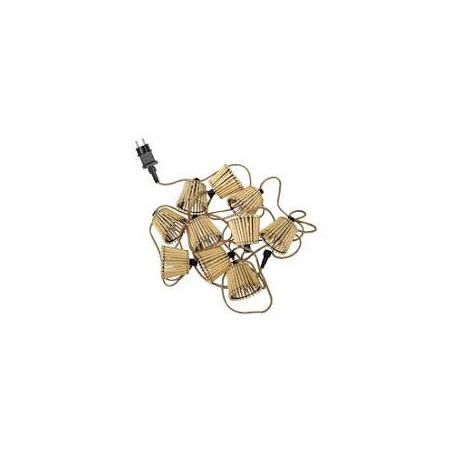 catena luminosa decorativa newgarden okinawa solar/batteria e12 2w