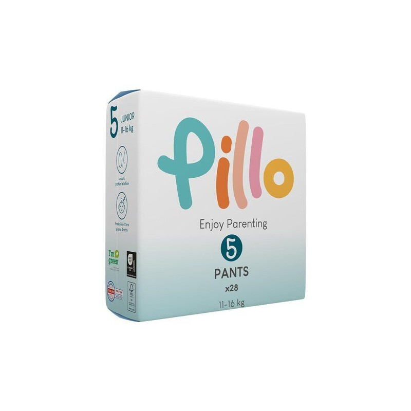 pannolini pillo enjoy parenting mutandina taglia 5 11-16kg 28pz