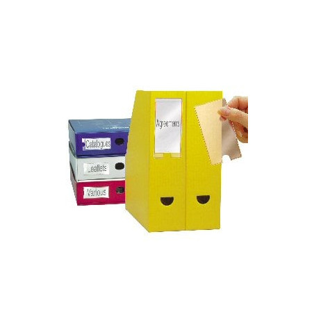 Portaetichette 3l 12 pz. adesive 25x75mm 10310s [s852310]