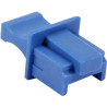 Inline tappo di chiusura antipolvere protezione porte lan rj45, blu.