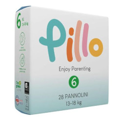 pannolini pillo enjoy taglia 6 xl 13-18kg 28pz