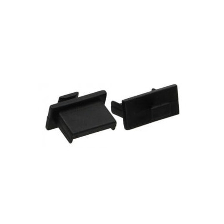 Inline tappo di chiusura antipolvere protezione porte usb a, nero,