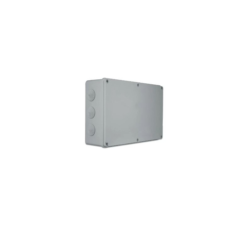 scatola di derivazione ave sd3409 ip65 da parete con passacavi 350x230x100