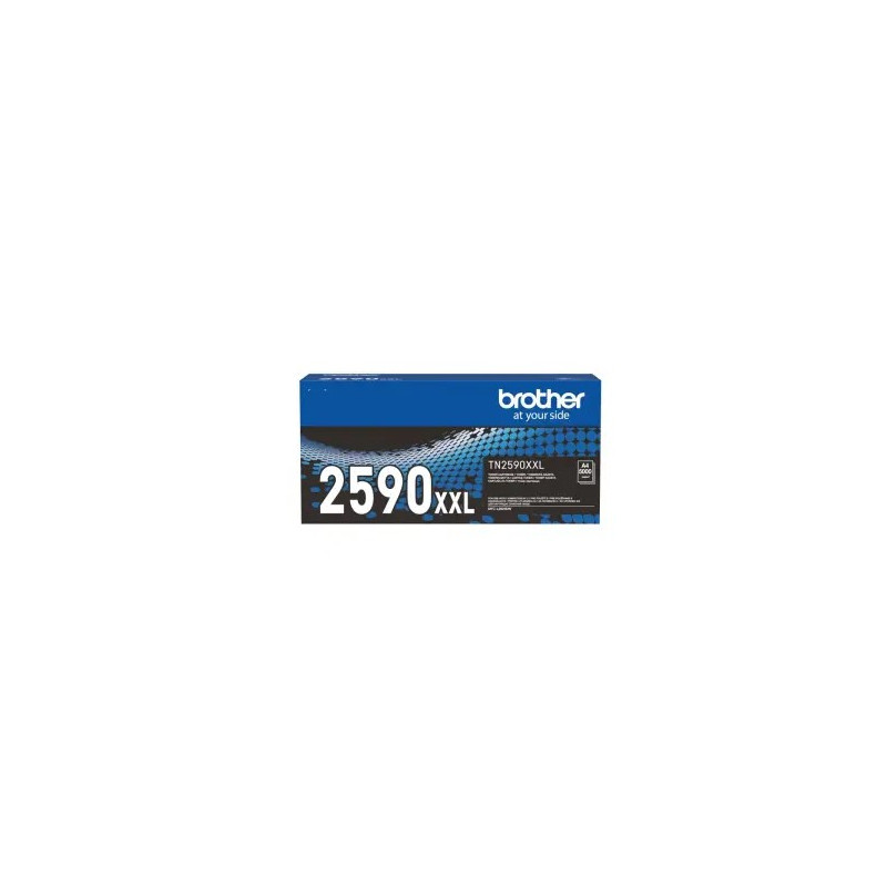 toner brother tn2590xxl 5000 pagine nero [tn-2590xxl]
