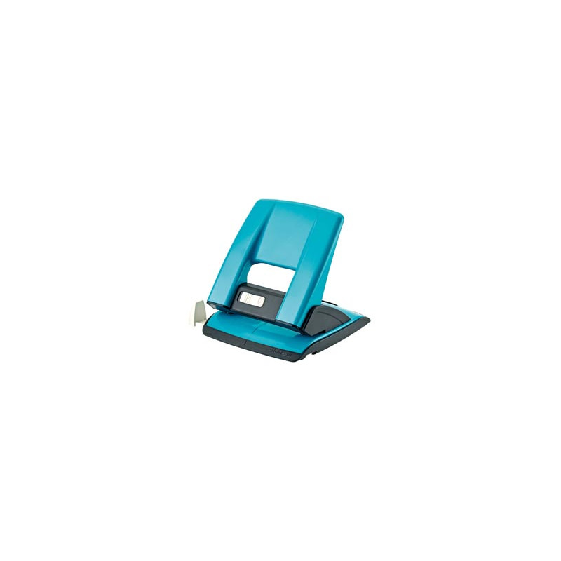 perforatore iternet kartia 2 fori max 30 fg blu turchese [2046t]