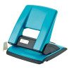 perforatore iternet kartia 2 fori max 30 fg blu turchese [2046t]