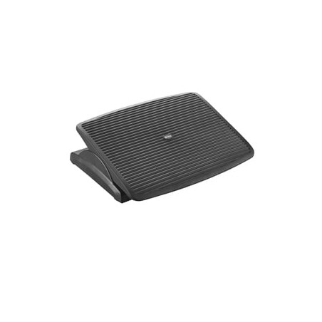poggiapiedi titanium ergonomico regolabile bold 47x35,5x9,5cm nero