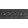 tastiera hp 225 wireless/universale/a batteria mini stilo aaa/425.9x146.1x26.8mm/nero