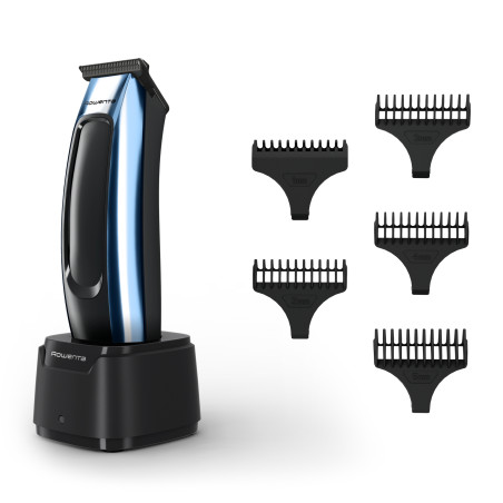 tagliacapelli rowenta tn1851 a batteria nero/blu