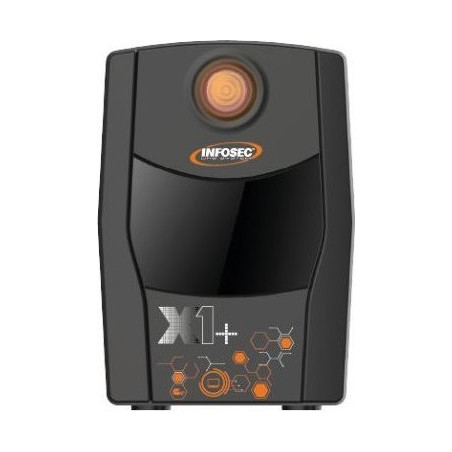 gruppo di continuita' infosec x1+ 700 iec ups 700va/360w nero