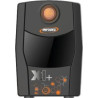 gruppo di continuita' infosec x1+ 700 iec ups 700va/360w nero