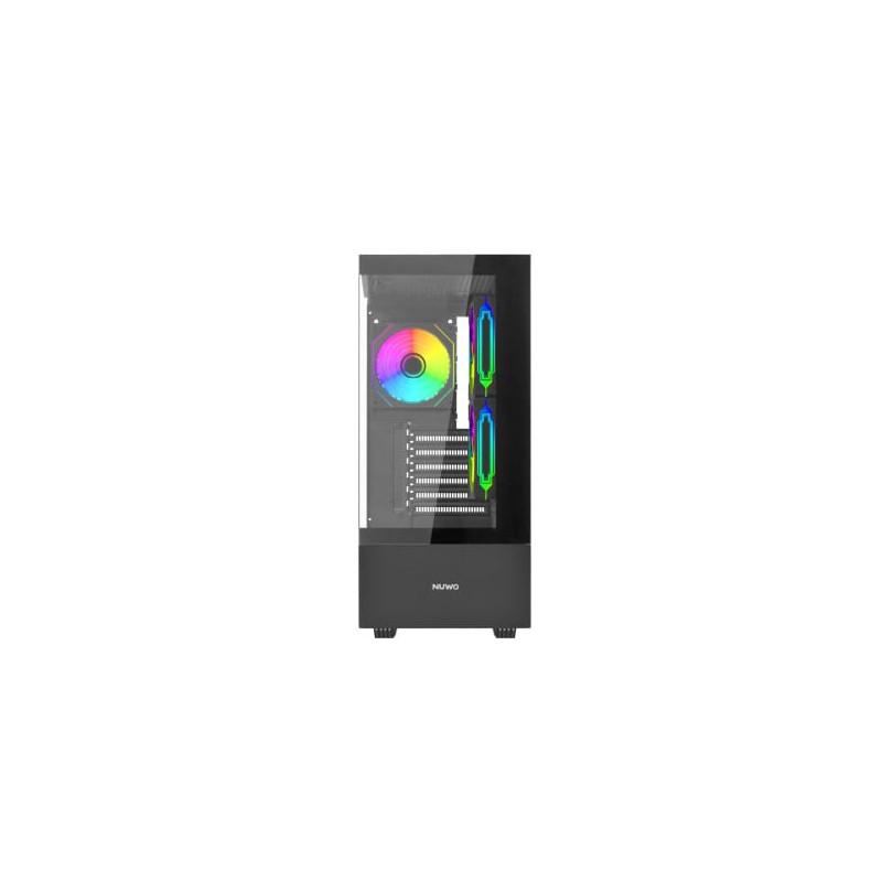case nuwo clash ck500 atx/matx nero [cs0225sx-ck500]