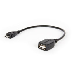 Cavo adattatore hamlet micro usb to usb otg in [xumicrotg]