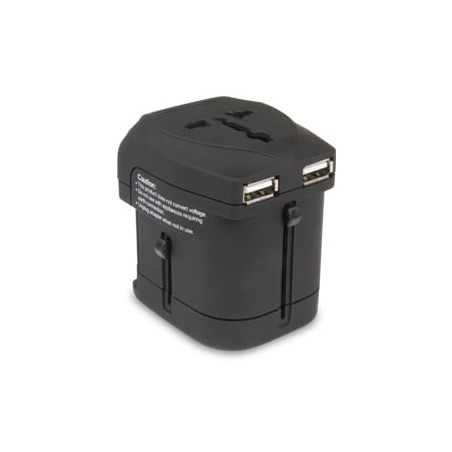 Adattatore universale hamlet da viaggio per prese elettriche + usb