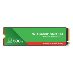 ssd 500gb western digital sn3000 m2 pcie verde [wds500g4g0e-00cps0]