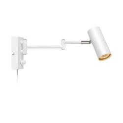 applique da parete markslojd torino gu10 12w ip20 bianco [107538]