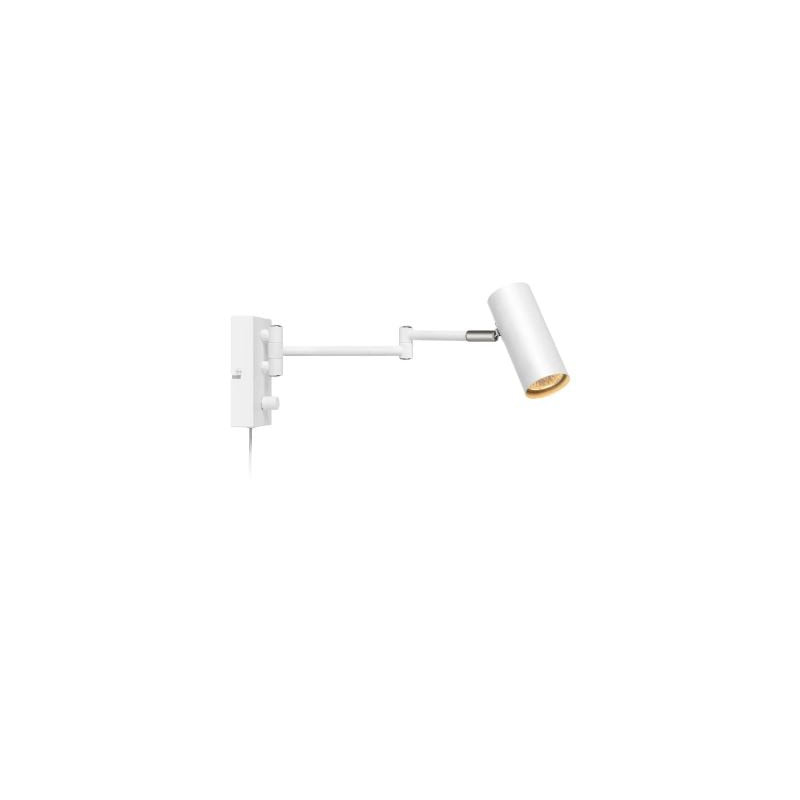 applique da parete markslojd torino gu10 12w ip20 bianco [107538]