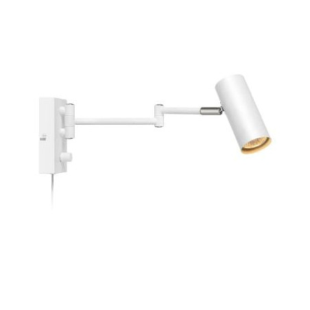applique da parete markslojd torino gu10 12w ip20 bianco [107538]