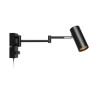applique da parete markslojd torino gu10 12w ip20 nero [107539]