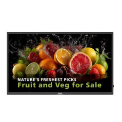 monitor digital signage led 54.6'' philips 55bdl5050d 4k