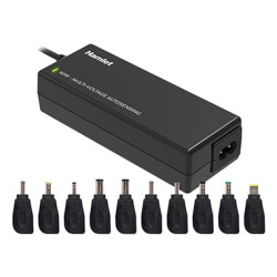 alimentatore notebook hamlet universale 90w nero [xpwnb-9010t]