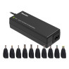 alimentatore notebook hamlet universale 90w nero [xpwnb-9010t]
