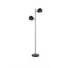lampada da terra markslojd edgar 2x40w e14 ip20 nero [107741]