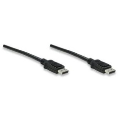 cavo audio/video displayport m/m 2 m nero
