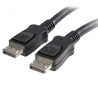 cavo audio/video displayport m/m 3 m nero