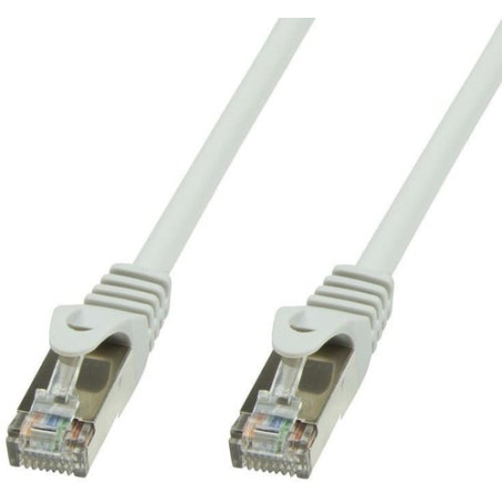 cavo di rete techly in rame cat.6 grigio sftp lszh 1m