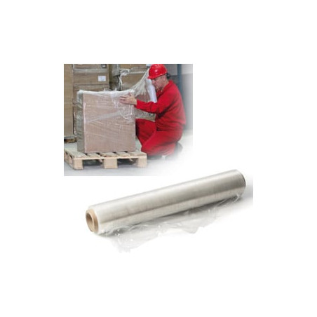 film estensibile trasparente per imballo h50cm 12micron 350mt ca